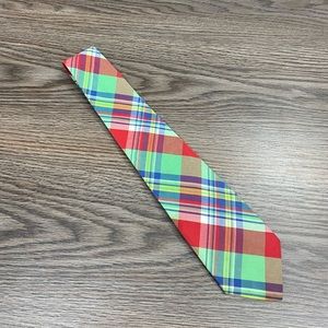 Polo Ralph Lauren Madras Plaid Cotton Tie